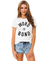 Kill Brand The Word Is Bond Tee In White