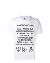 Moschino Underwear Label Print T Shirt