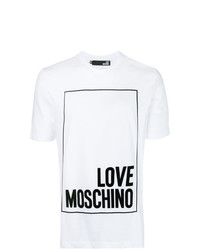 Love Moschino Large Logo Patch T Shirt