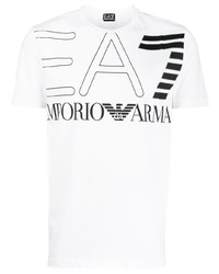 Ea7 Emporio Armani Large Printed Loo T Shirt