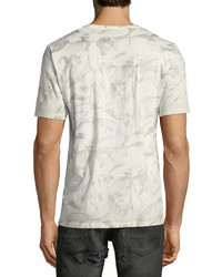 PRPS Leaf Print Short Sleeve T Shirt