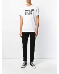 Roberto Cavalli Leopard On My Right T Shirt