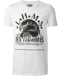 Les Hommes Graphic Print T Shirt