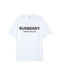 Burberry Letchford Logo Graphic Tee