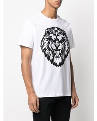 Billionaire Lion Embroidery T Shirt