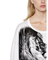 Vivienne Westwood Lion Printed Cotton Jersey T Shirt