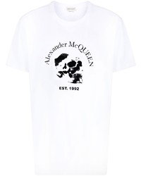 Alexander McQueen Logo Crew Neck T Shirt