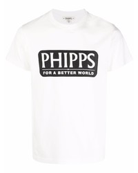 Phipps Logo Graphic Print Organic Cotton T Shirt