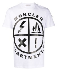 Moncler Logo Graphic T Shirt