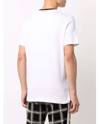 Calvin Klein Logo Patch Cotton T Shirt