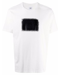 C.P. Company Logo Patch Cotton T Shirt