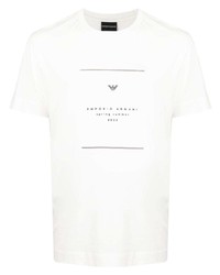 Emporio Armani Logo Patch Short Sleeve T Shirt