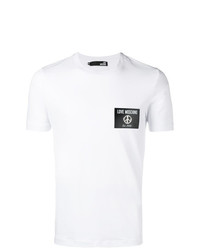 Love Moschino Logo Patch T Shirt