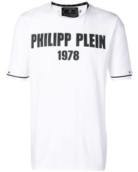 Philipp Plein Logo Platinum Cut T Shirt