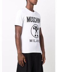 Moschino Logo Print Cotton T Shirt