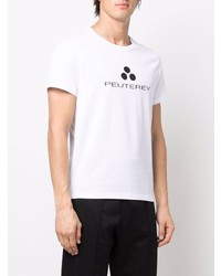 Peuterey Logo Print Cotton T Shirt