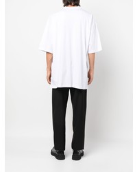 Marni Logo Print Cotton T Shirt