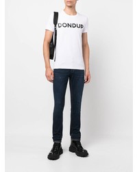 Dondup Logo Print Cotton T Shirt