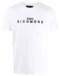 John Richmond Logo Print Cotton T Shirt