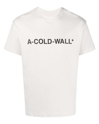 A-Cold-Wall* Logo Print Cotton T Shirt