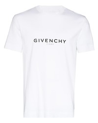 Givenchy Logo Print Cotton T Shirt