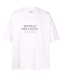 Bonsai Logo Print Cotton T Shirt