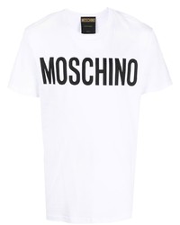 Moschino Logo Print Cotton T Shirt