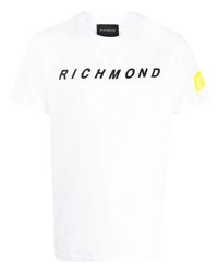 John Richmond Logo Print Cotton T Shirt