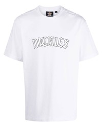 Dickies Construct Logo Print Cotton T Shirt
