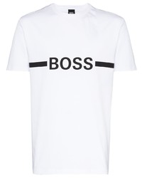 BOSS Logo Print Crew Neck T Shirt