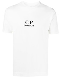 C.P. Company Logo Print Crew Neck T Shirt