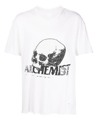 Alchemist Logo Print Distressed T Shirt