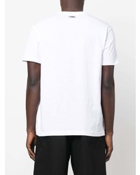 Karl Lagerfeld Logo Print Short Sleeve T Shirt