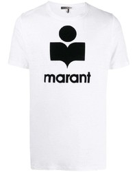 Isabel Marant Logo Print Short Sleeve T Shirt