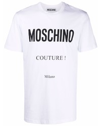Moschino Logo Print Short Sleeve T Shirt