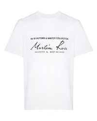 Martine Rose Logo Print Short Sleeve T Shirt