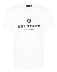 Belstaff Logo Print Short Sleeve T Shirt