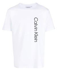 Calvin Klein Logo Print Short Sleeve T Shirt