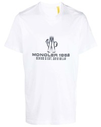 Moncler Genius Logo Print Short Sleeve T Shirt