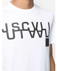 Just Cavalli Logo Print Short Sleeved T Shirt