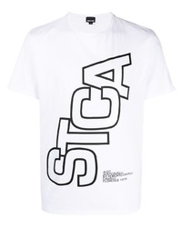 Just Cavalli Logo Print Short Sleeved T Shirt