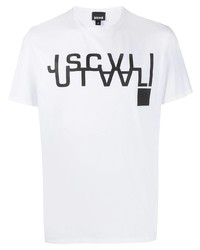 Just Cavalli Logo Print Short Sleeved T Shirt