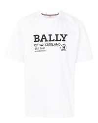 Bally Logo Print Short Sleeved T Shirt