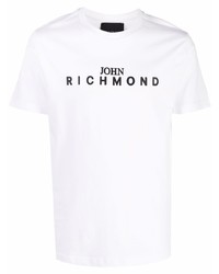 John Richmond Logo Print Short Sleeved T Shirt