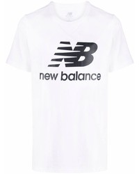 New Balance Logo Print Short Sleeved T Shirt