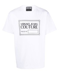 VERSACE JEANS COUTURE Logo Print Short Sleeved T Shirt