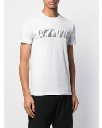 Emporio Armani Logo Print T Shirt