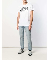 Diesel Logo Print T Shirt