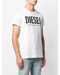 Diesel Logo Print T Shirt