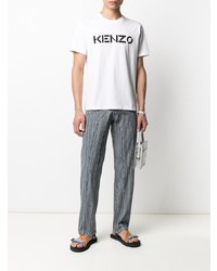 Kenzo Logo Print T Shirt